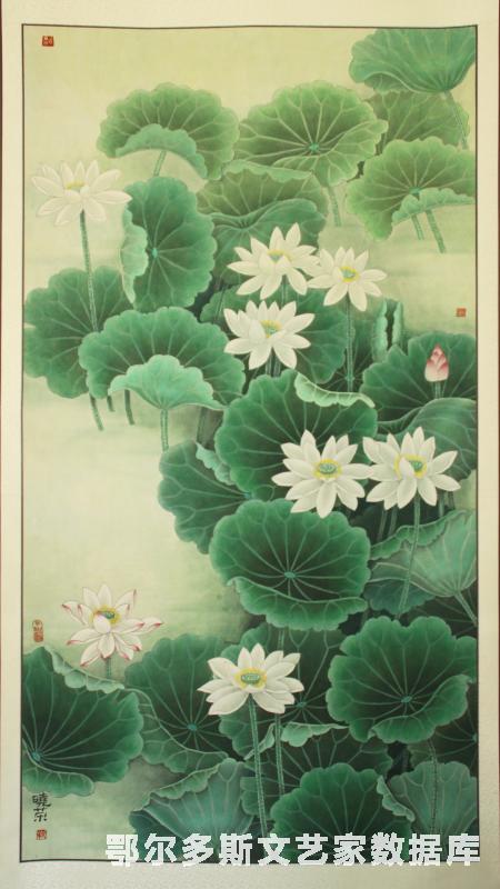 清夏图--靳晓168x86cm荣