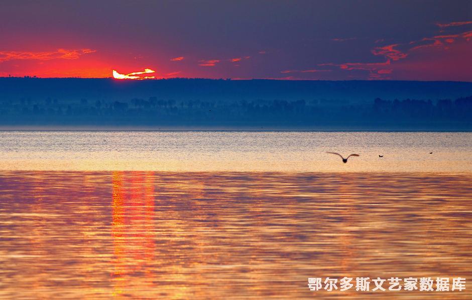 落霞与孤鹜齐飞（何怀东）