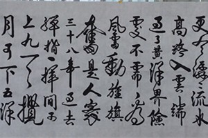 张新宽书法作品