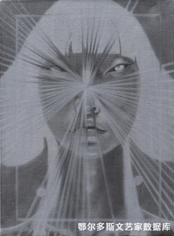 王敏《时光搁浅NO.1》 30×40cm  综合材料 2013