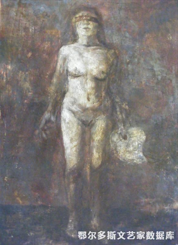 丙烯画  悟想