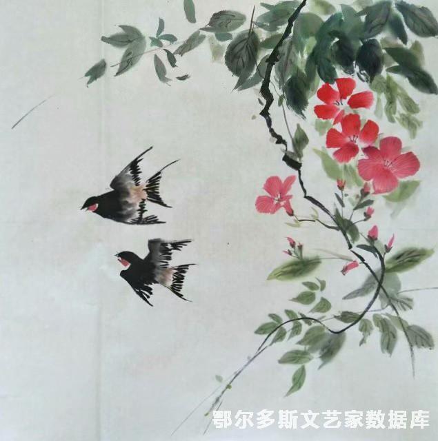 国画作品《趣》