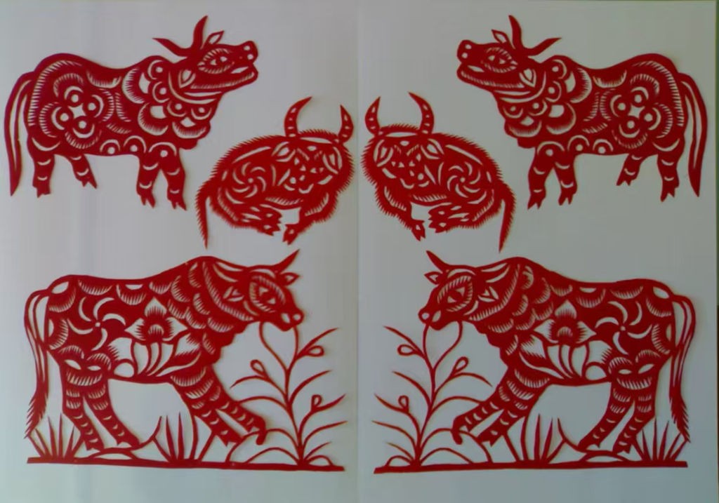 《牛势》